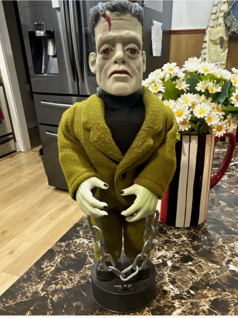 Vintage’92 Telco Motion-ettes Universal Monsters Frankenstein animated Halloween